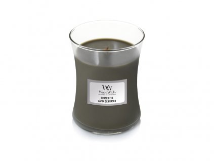 Svíčka oválná váza  WoodWick 85g - Jedle