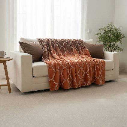 Mikroplyšová deka - Čas 200x220