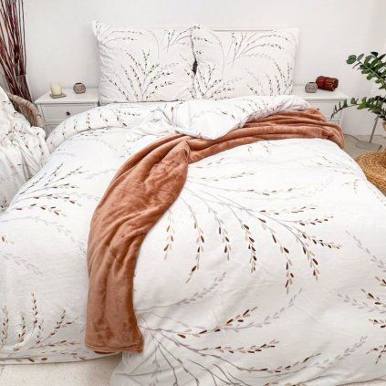 Mikroplyšové povlečení - Vrba 140x200