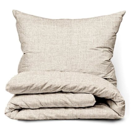 Bavlněné povlečení 220x200 Sit béžová II.jakost