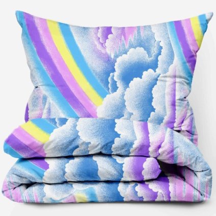 Bavlněné povlečení Obláčky