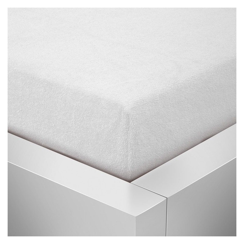 Froté prostěradlo 200x220 /25cm - bílé