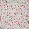 Metráž krep - Kvítky červené