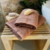 Froté ručník HOTEL 500g - Hnědý 50x100