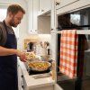 Bavlněná utěrka multipack oranžová kostka 5ks