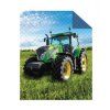 Přehoz na postel - Traktor zelený 170x210