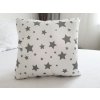 Bavlněný povlak na polštář 40x40 - Hvězdičky II.jakost