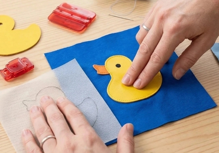 How does a squeaky patch work, and why do children love it?