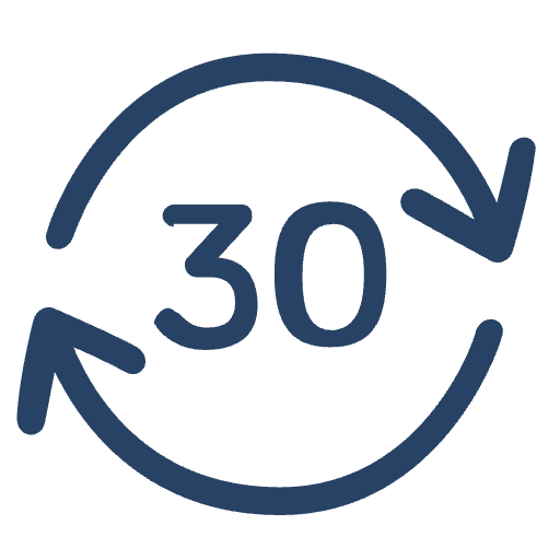 Möglichkeit zum Umtausch der Ware