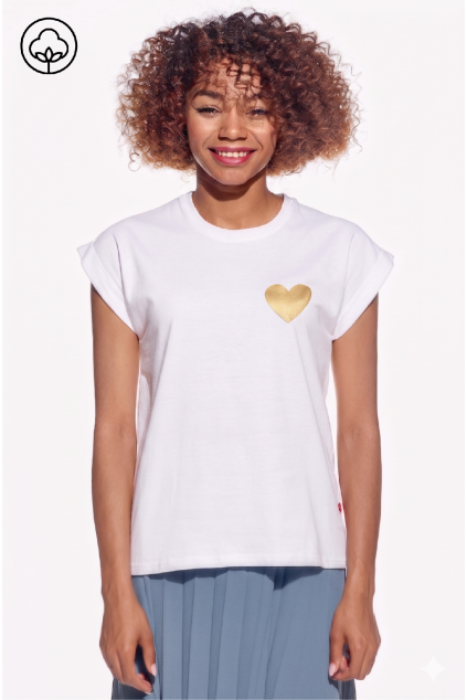 Tamara Supima biela srdcezlate