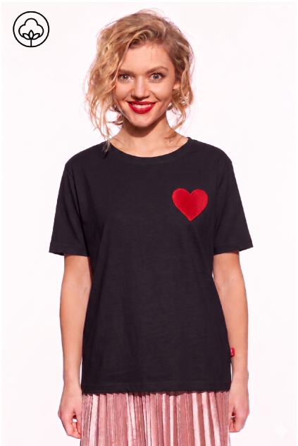 Johana Supima cierna srdce