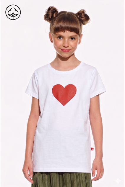 Mila supima biela srdce