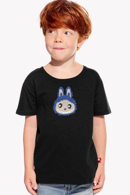 Leo, Detské tričko, Čierne, Bubu (Veľkosť 98)