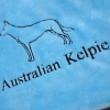 Australian kelpie + silueta