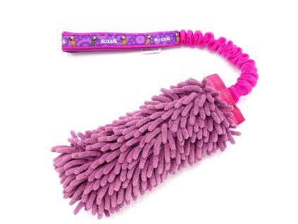 Hračka pro psa Mop boxer, ostružinová