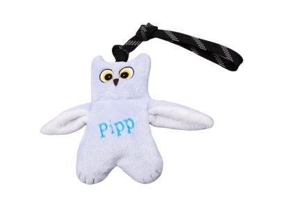 Hračka pro psa – polární sova se jménem