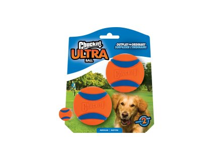Chuckit! Ultra Ball míčky – Medium 6,5 cm – 2 ks