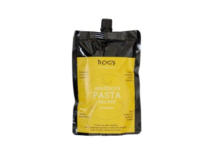 Arašídová pasta psy s banánem