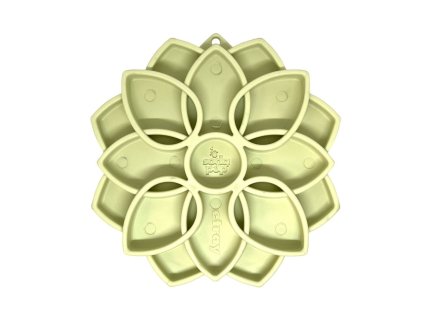 Sodapup senzoricka miska pro psy mekka mandala svetle zelena