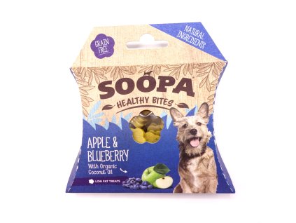 Soopa jablko a borůvky