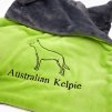 Luxusní plyšová deka pro psa – australská kelpie
