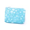 Univerzální taštička - tlapky světle modrá