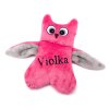Plyšová hračka pro psa se jménem – sova