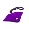 Odolná hračka pro psa – softshellový rejnok, fialová a černá