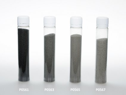 Barevný písek - černá barva