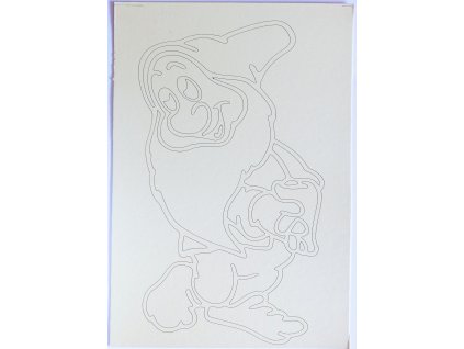 Šablona Sněhurka 8