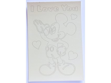 Šablona Mickey Mouse 5