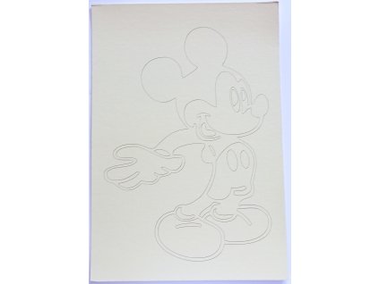 Šablona Mickey Mouse 8