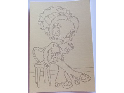 Šablona Monster High 5