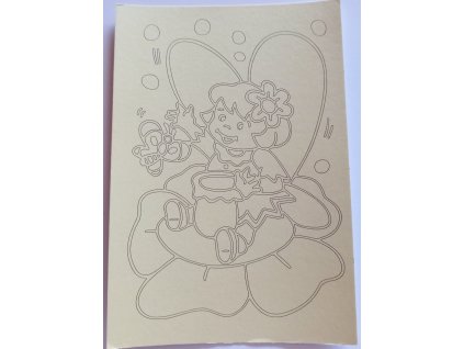 Šablona Holčička 5