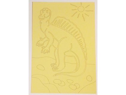 Šablona Dinosaurus Spinosaurus