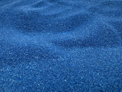 Barevný písek - modrá (limitovaná edice)