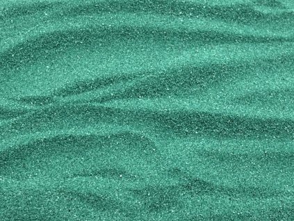 Barevný písek - světle zelená (limitovaná edice)