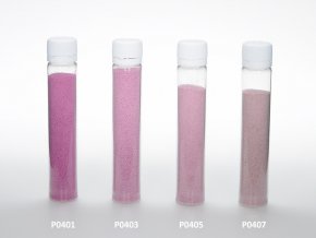 Barevný písek - růžová barva