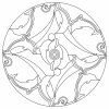 Šablona Mandala 0422