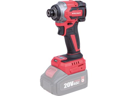 AKU utahovák, HEX 1/4", 230Nm, 20V, BRUSHLESS, ShareSYS, WORCRAFT CIS-S20LiBH