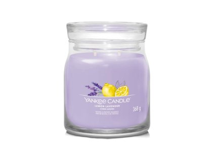 YC.Signature sklo střední 2knoty/Lemon Lavender