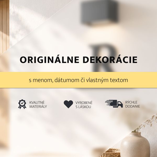 Originalne dekoracie