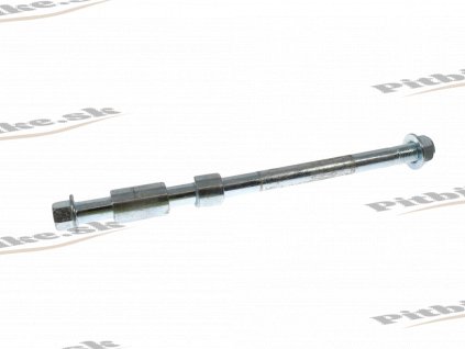 PIT02510 Zadná os 12mm × 228 s uložením Pitbike 125cc 4