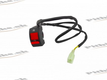 Štartovací spínač - pitbike - plast. konektor
