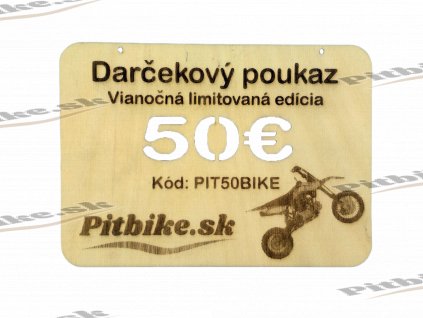 Darčekový poukaz 2023 ECO-limitovaná edícia