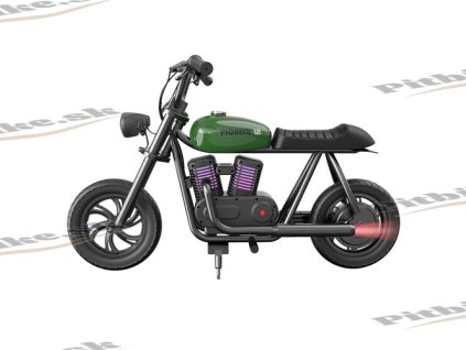 100218 8 hyper gogo pioneer 12 plus elektricky motocykel pre deti zeleny