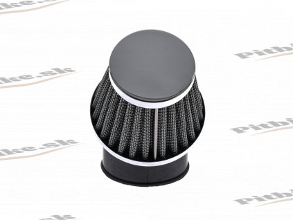 PIT02052 Vzduchový filter 48mm 45° chróm (1)