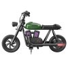 100218 8 hyper gogo pioneer 12 plus elektricky motocykel pre deti zeleny