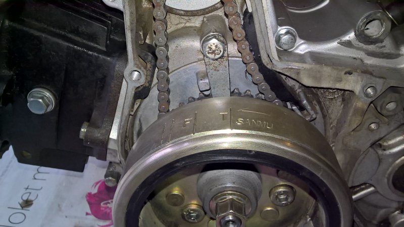 Jak nastavit rozvod na pitbike nebo dětské čtyřkolce (110cc - 125cc)