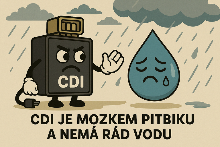 🔧 CDI u Pitbiku: Proč je nezbytné a jak ho správně zapojit?
